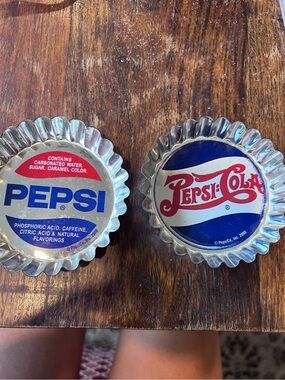 Pepsi Retro Bottle Cap coaster in Blue, Red, White